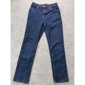 Basic Editions Boys Adjustable Jeans Size 14
